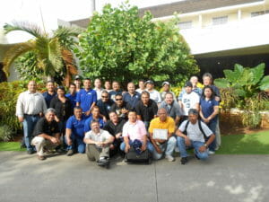 Second Class in Saipan. The graduates!